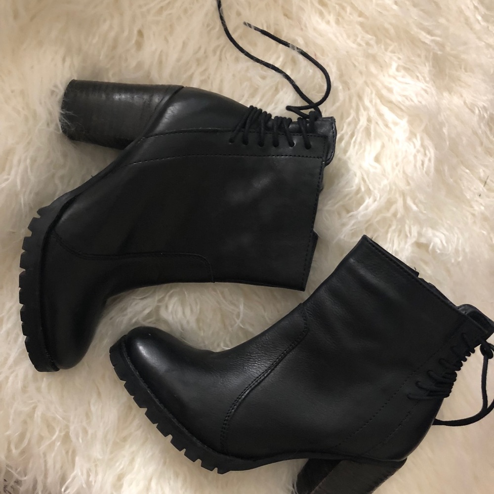 Catherine Black Booties